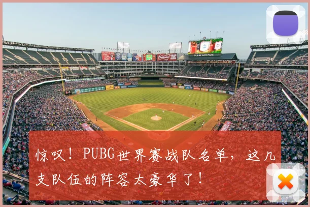 惊叹！PUBG世界赛战队名单，这几支队伍的阵容太豪华了！